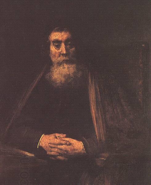 REMBRANDT Harmenszoon van Rijn Portrait of an Old Man  dy China oil painting art